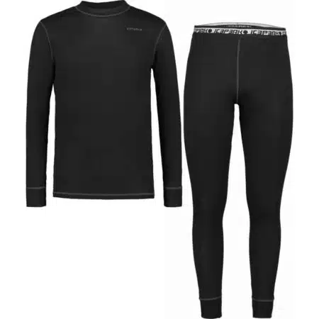 Ensemble thermique Icepeak Iserlohne Homme 2026 Noir - Taille M