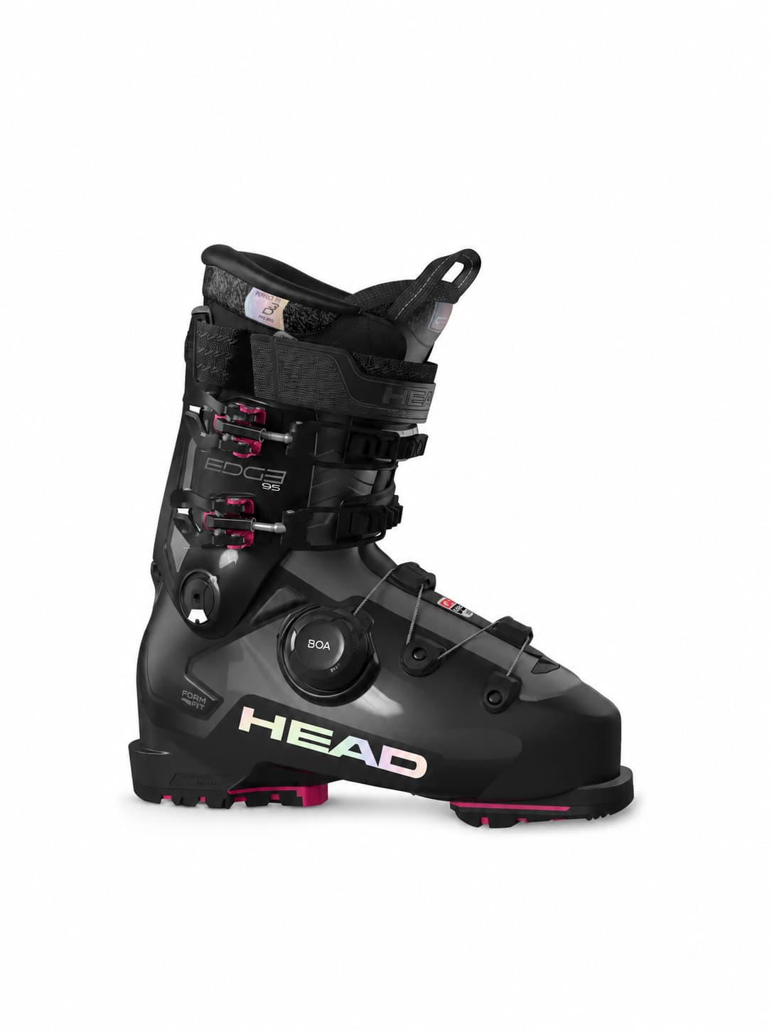 Head Edge 95W HV BOA 2027 - Black Fuchsia